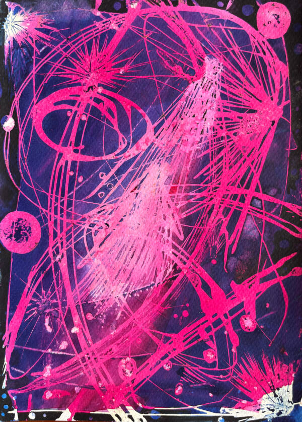 Aurora Cósmica - Original (25x35)